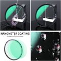 K&F Concept 77mm Black Diffusion Filter 1/4 Mist Soft Glow Diffuser Lens Filters (Nano-X Series). 