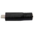 DC Jack 7.4 x 5.0Mm Input To USB-C Type-C Power Plug Charge Adapter for Laptop Phone. 