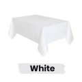 White Table Cover Washable. 