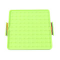 16x16cm Double Sided Geoboard Nails Peg Board Elastic Bands Kids Teaching Aids. 
