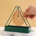 Pack Of 2 Insecticide Refill Coil stand, Metal stand Rack Hook for Room Décor Wall Mounted and Coil Stand, Nordic iron insect mosquito coil holder retro innovative home incense mosquito repellent ,Nordic Spiral Mosquito Coil Holder Iron Art Coil Frame. 