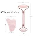 Face Roller Zen Origin Rose Quartz. 