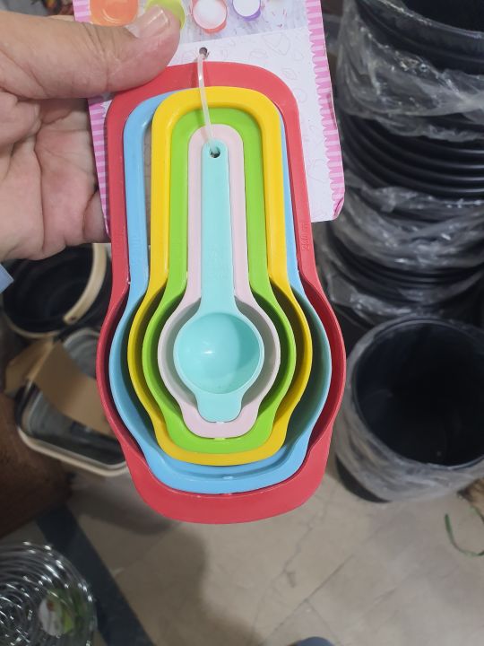 Plastic%20measuring%20spoon%20set%20stainless%20steel%20handle%20measuring%20cup%20measuring%20spoon%20set%20with%20scale%20-%20Image%205