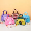 Lunch Bag Thermal Insulated Food Storage Tote with Thick Aluminum Foil Lining, Waterproof & Portable Lunch Box Bag for Office, School & Picnic. 