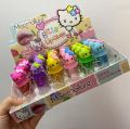 Hello Kitty keychain Color changing Glitter lip gloss. 