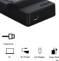 LI-70B USB Charger for Olympus D-700, D-705, D-710, D-715, D-745, FE-4020, FE-4040, FE-5040, VG-110, VG-120, VG-130, VG-140, VG-145, VG-150, VG-160, X-940, X-990 Camera and More uk import. 
