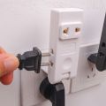 Protable 4 in 1 EU Electrical Socket 180 Degree Rotation Wall Outlet Power Converter High Quality Extension Socket Adapter. 