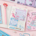 Sanrio Characters - Notepad Sticky Note & Sticker Set. 