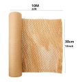 1 Roll Recycled Packing Paper 12Inch x 33FT Eco Honeycomb Paper for Moving Packag Wrap Recyclable Cushion Material. 