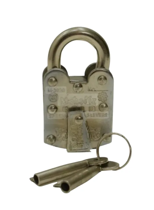 Heavy Duty Desi Brass Padlock – Durable Traditional Lock with Keys for ...