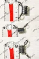 4,8,12 pcs 33mm Beads Stopper Steel Spring – Prevent Beads from Falling in Jewelry Making | Metal Coil Bead Stopper – Jewelry Stringing Clamp for DIY Projects. 