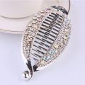 【ThinkWay】DIY Elegant Fish Shape Rhinestone Women Banana Clips Hair Clips Fish Clip Hairpins Hair Claws. 