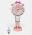 Mini fan Portable fan Desk Fan High Velocity Electric Fan USB Rechargeable Student Fan Design Mini Fan Portable Hand Held Fan For Office 1Pcs | Electric fan mini for school kids rechargeable fan for students. 