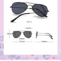 Metal Sunlight Glasses Children's student sunglasses men and women color reflective sunglasses toad mirror cute baby kids sun glasses. 