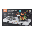Raf Electric Stove Double Burner Cooker (CHULA) Hot Plate Multifunctional Home Heater 2000 Watts. 