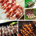 Barbecue Meat Skewer Device Machine BBQ Meat String Device Quick Portable Meat Skewer Box Easy Skewer Tools. 