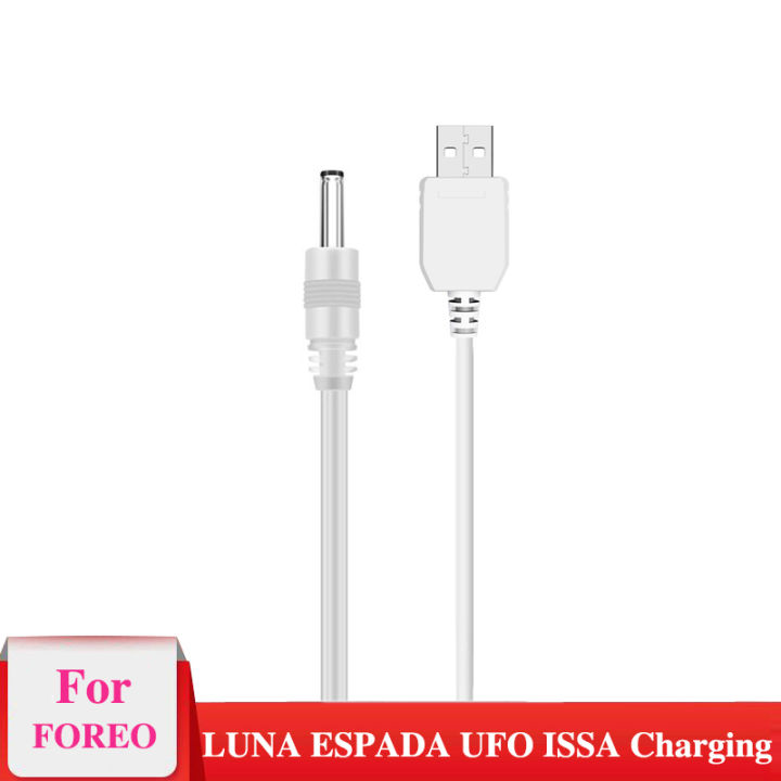 USB Charger Cord For Foreo Luna 2 3 Mini 2 Go Luxe men Facial Spa Massager For Cleansing Charging Cable