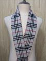Mens Winter Muffler 100 Percent Lambs Wool White 11.5x60 Inches Soft and Warm. 