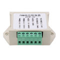 Digital To Analog Voltage Adapter, PWM Signal Converter Module M3 Screws ABS with Shell for PLC Single Chip Microcomputer. 