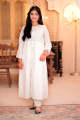 GAA-02347 | White | Casual Kurta | Cotton Dobby. 