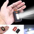 Mini Cob LED Keychain Flashlight Key Chain Portable Key Ring Light Mini COB LED Keychain Flashlight Key Chain Pocket Lantern Torch Light. 