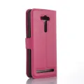 PU Leather Cover For Asus ZenFone 2 Laser ZE500KL Case Flip Magnetic Closure Stand Wallet Phone Casing. 