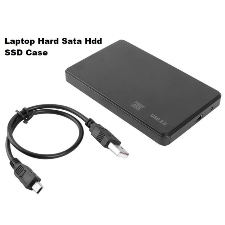 Sleeves & Cases USB 2.0 SATA External 2.5 inch HDD SSD Case Hard Drive Enclosure Disk Case Box For PC LAPTOP
