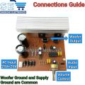 70W Mono Low Pass Woofer Amplifier Board only Bass Output Kit. 