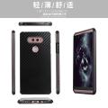 For LG G6 Aluminum Frame Carbon Fiber Back Cover Shockproof Shell Capa Mobile Accessories Phone Casing Metal Case. 