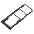 For Samsung Galaxy M21 SM-M215 SIM Card Tray + SIM Card Tray + Micro SD Card Tray. 
