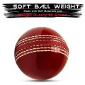 trysalar Pack of 5Cricket Balls for Training  Red, Coaching, Practice & Excellent Bounce Skills Soft Foam Rubber Cricket Ball with Durable Traditional Seams Stitched for All Age Players Pack of 5. 