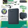 Western Digital WD Portable hard drive 80 GB 120 GB 160 GB 250 GB 320 GB 500 GB 640 GB 750 GB 1 TB External hdd 2.5inch USB 3.0 Hard Drive Disk With Free High Quality Shockproof Safety Pouch. 