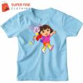 Dora Fine Jersey Printed Tshirt for kids ,Boys and Girls. 
