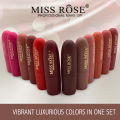 Miss Rose Waterproof Durable Fine Texture Lipstick. 