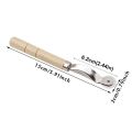 1/2/3Pcs Durable Wooden Handle Line Wheel Roller Point Line Modeling DIY Tailor Stitching Marker Leather Cloth Serrate Edge Tracing Chalk Wheel Texture Modeling Sewing Tool. 