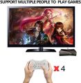 Pro Controller for Nintendo Wii U, Compatible - Wireless Bluetooth, High-Precision Dual Analog Stick Pro Gamepad with Ergonomic Design and Rechargeable Battery - Comfortable Bluetooth Gamepad with Dual Analog Sticks, Responsive Buttons, Long Battery Life. 