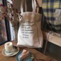 Ready Stock Korean Men Women Simple Casual Retro Shopping Shoulder Slung Cotton Canvas Bag. 