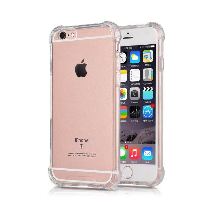 iPhone 6 Plus / iPhone 6s Plus Soft Silicone Back Cover TPU Transparent Case With Camera Protection