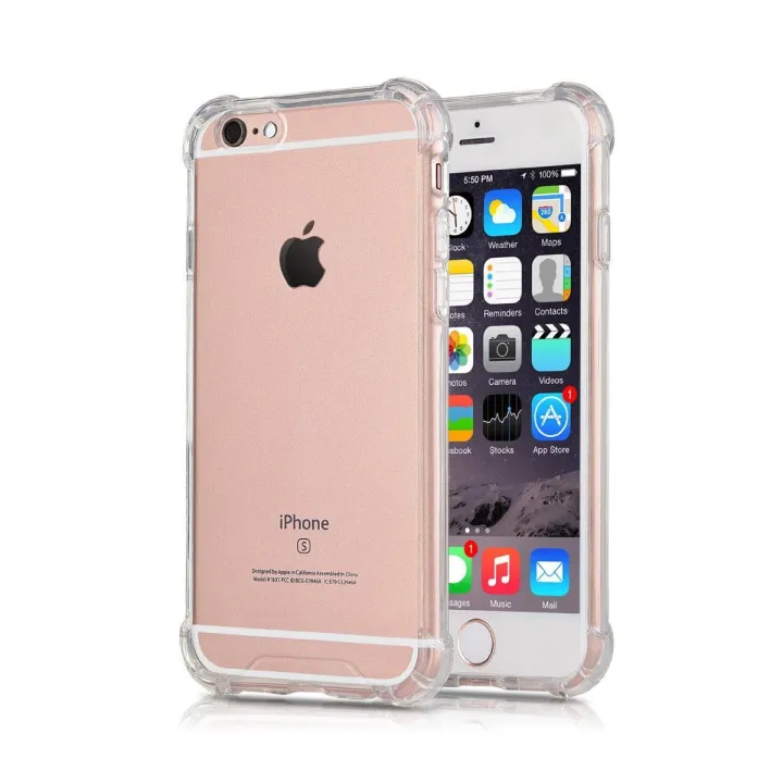 iPhone%206%20Plus%206s%20Plus%20Clear%20Soft%20TPU%20Back%20Cover%20Case%20Shockproof%20Anti%20Scratch%20Camera%20Protection%20-%20Image%202