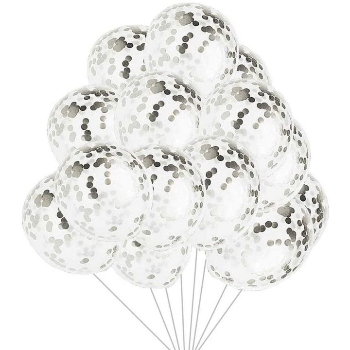 Pack of 10 Confetti Balloons , Confetti Balloons for birthday , Baby shower , Decoration , confetti balloons set , confetti sprinkles