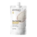 BIOAQUA Rice Raw Pulp Hair Mask - Repairing Treatment for Dry, Damaged Hair - 400g. 
