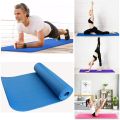 8 mm Thick 2 Feet by 6 Feet Floor Gym Yoga Exercise Mat. 