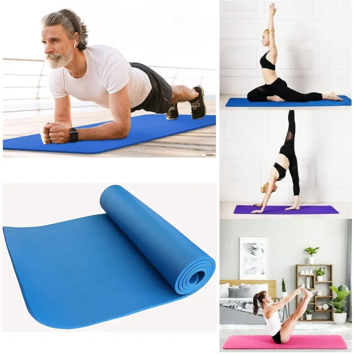 8%20mm%20Thick%202%20Feet%20by%206%20Feet%20Floor%20Gym%20Yoga%20Exercise%20Mat%20-%20Image%204