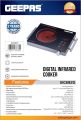 Original Geepas 4 Digit LED Display 2000W Digital Infrared Cooker GIC6920. 