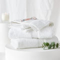 Luxury Bath Towel - White 100% Cotton. 