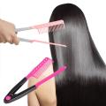 Folding Hair Straightener Combs Clip Anti-Static Holder Tongs Styling Tool Home Salon Hairdressing Haircutting Hair Accessories. 