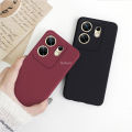 Quiberk for Infinix Zero 30 4G Shockproof Anti-Slip Soft TPU Sandstone Matte Back Case Cover. 