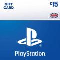 PLAYSTATION STORE GIFT CARD - 15£ GBP (UK). 
