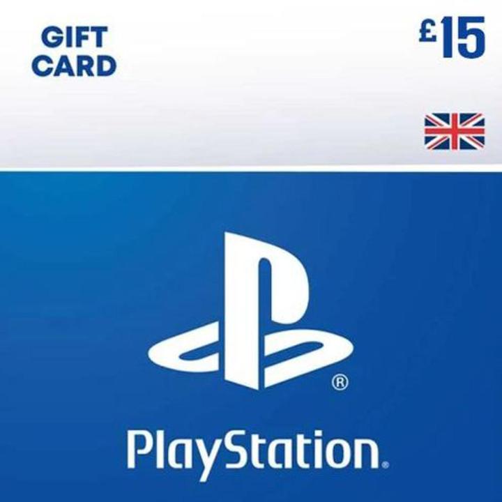 PLAYSTATION STORE GIFT CARD - 15£ GBP (UK)