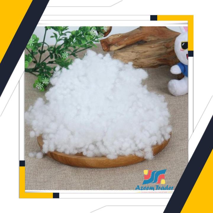 Ball Fiber Polyester Filling Loose 2 KG - For Cushions Filling, Pillow Filling, Toys Filling